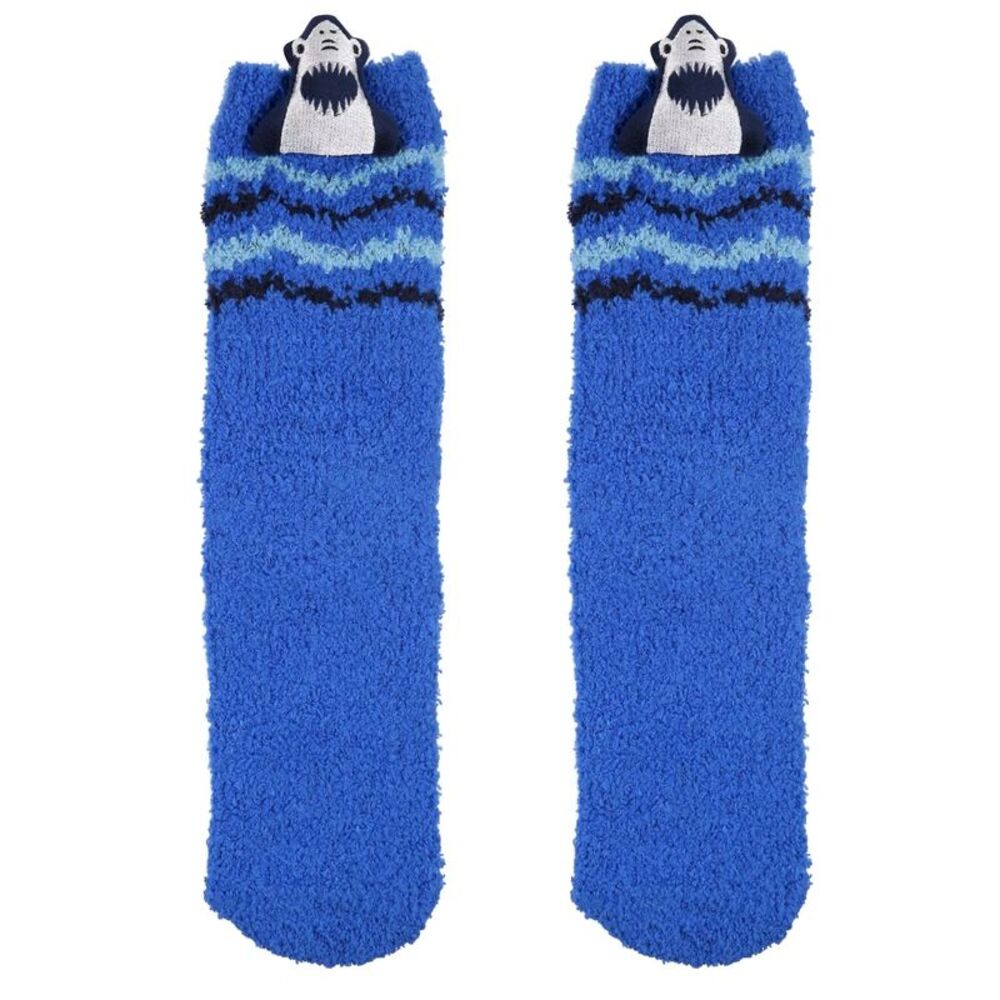 Regatta Childrens/Kids Shark Socks / Nautical Blue